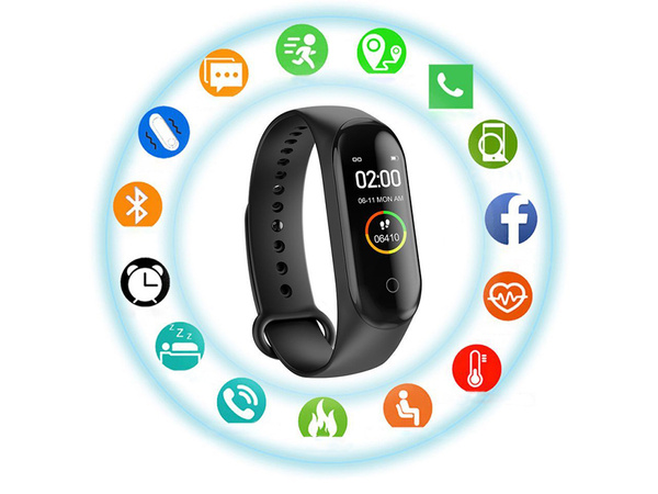 Спортивный браслет smartband smartwatch watch m4