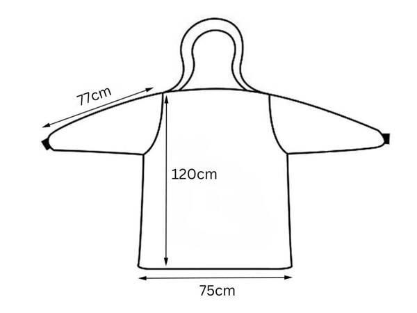 Теплая толстовка одеяло большой негабаритных толстый мягкий капюшон халат длинный xxl