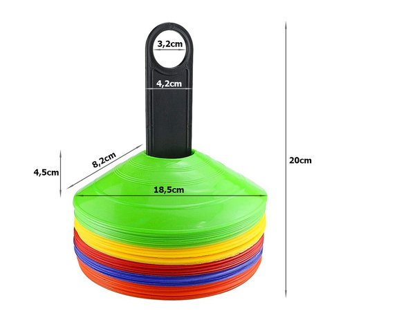 Тренировочные конусы гибкие грибные пластины