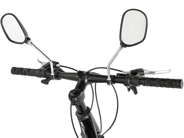 2 x reflector bike mirrors 20-25mm