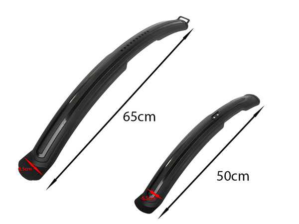 Bike fenders front rear bike fenders universal set of 2 pcs black