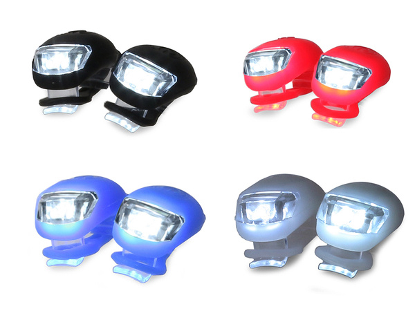 Bike light 2 led front light 2pcs