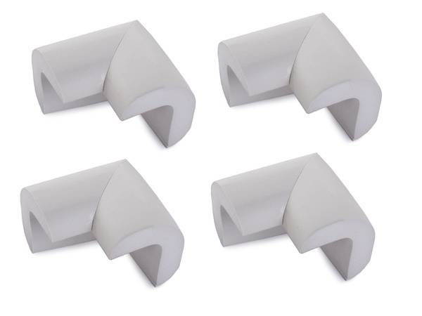 Furniture corner guards для мебельных углов серые наклейки x4