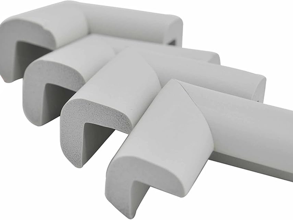 Furniture corner guards для мебельных углов серые наклейки x4