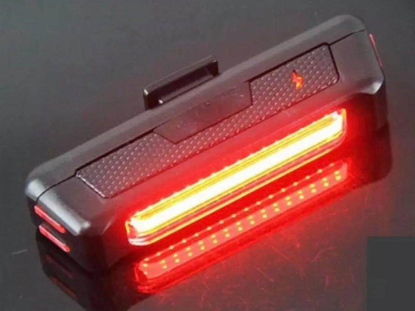 Rear bike lamp rear usb led cob lamp 500lm