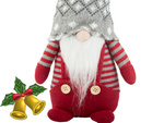 Christmas ghost red ghost with christmas beard 38cm soft