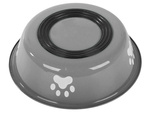 Dog cat food water bowl metal anti-slip pot large 700ml