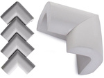 Furniture corner guards для мебельных углов серые наклейки x4