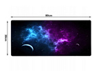 Gaming desk pad xxl cosmos stars 80x30 thick