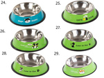 Metal anti-slip dog bowl 150ml