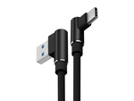 Usb-c type c angle charging qc cable to phone 1m