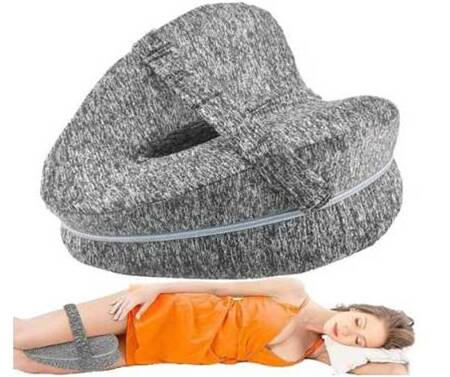 ALMOHADA ORTOPÉDICA EN FORMA DE CUÑA GRIS (100)