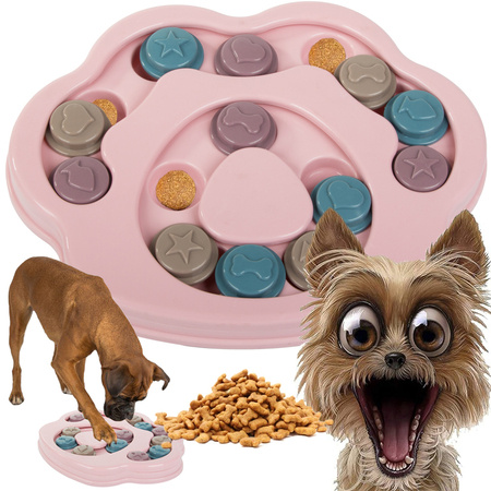 Juguete educativo para perros juego lógico de golosinas juego olfativo de puzzle