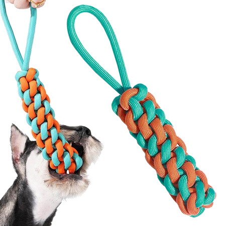 Juguete masticable para perros cuerda trenzada