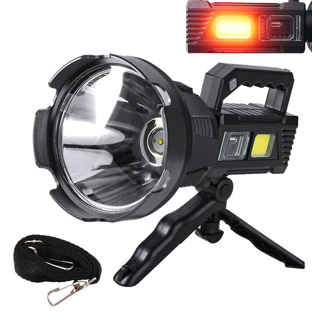 Linterna reflector tripode cree led xhp50 cob