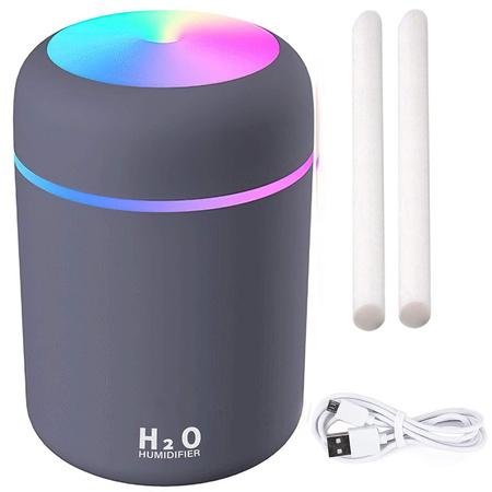 Mini humidificador difusor de aire aromaterapia niebla usb rgb