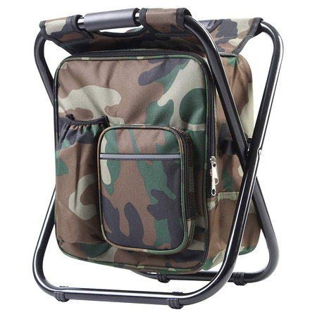 Silla de pesca con mochila bolsa plegable 3en1