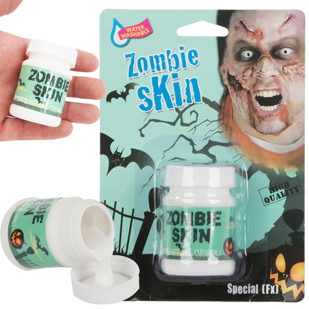 Zoombie maquillaje de la piel para halloween para pintar cicatrices heridas maquillaje de la piel