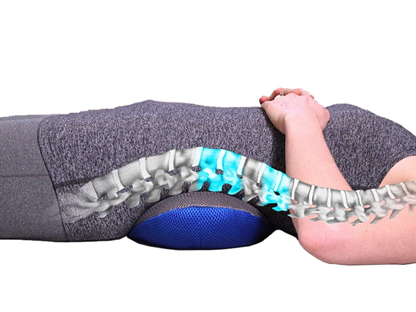 Almohada ortopédica para la espalda soporte lumbar