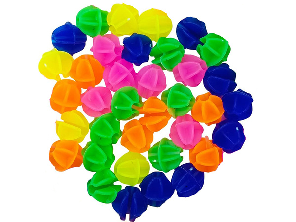 Bolas de color decorativas para bicicleta 36pcs