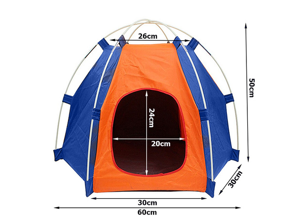 Cama de perro plegable impermeable casa de perro corralito portátil