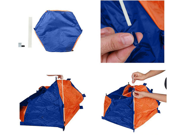 Cama de perro plegable impermeable casa de perro corralito portátil