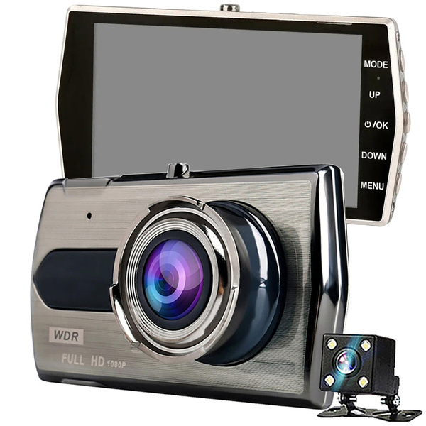 Camara full hd para coche con pantalla lcd grabador de video para marcha atrás