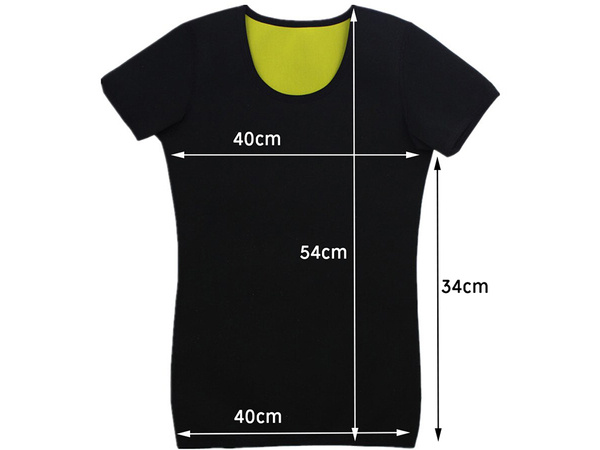 Camiseta fitness neopreno manga corta mujer