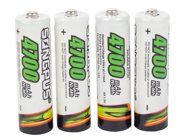 Cargador de pilas recargables aa aaa battery pack