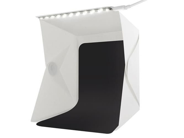 Carpa de estudio sin sombras para fotografia de producto 20led