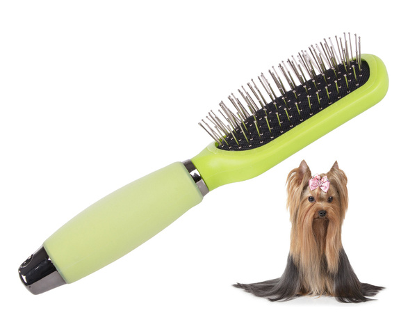 Cepillo de pelo para gatos peine autolimpiante para perros