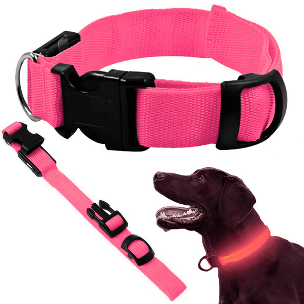 Collar de oscuridad con iluminación led para perros y gatos ajustable 59cm