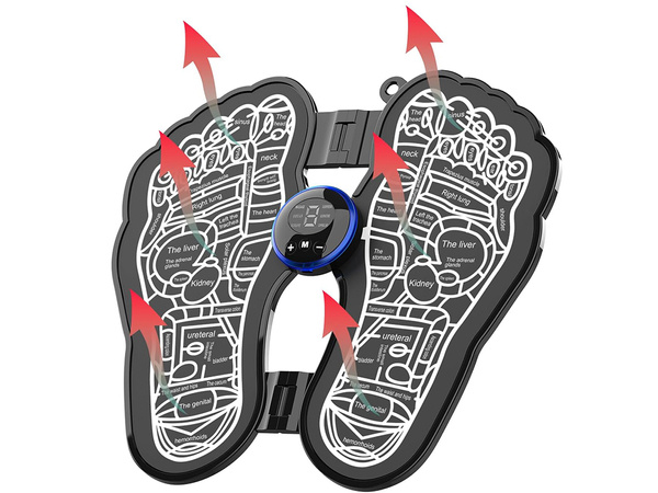 Ems alfombrilla masajeadora de pies electroestimulador estimulador muscular para estimulación circulatoria