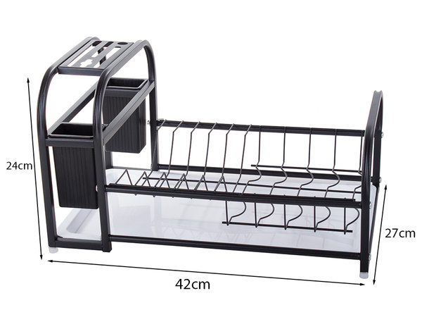 Escurreplatos con soporte para bandejas loft