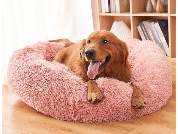 Esponjosa cama para perro cama para gato suave cojín sofá 80cm