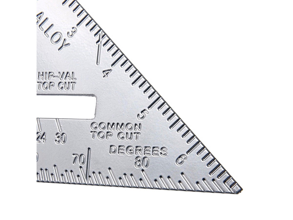 Grandes ángulos de cinta de aluminio 180 mm