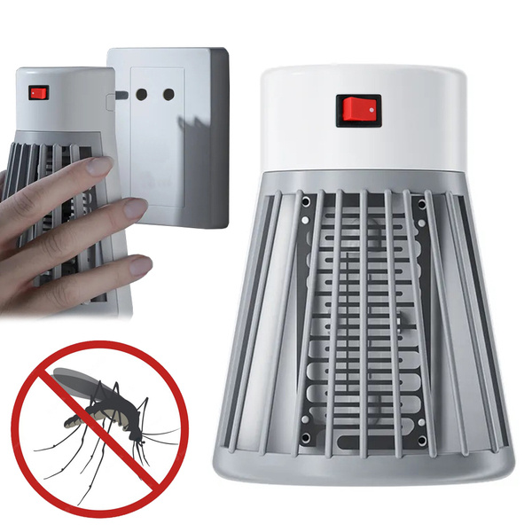 Lámpara repelente de insectos mosquito uv para toma de corriente