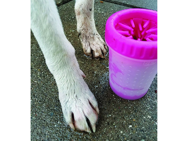 Limpiador de patas de silicona para perros vaso pequeño