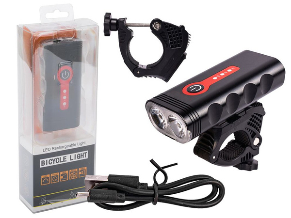 Linterna led para bicicleta linterna usb para bicicleta