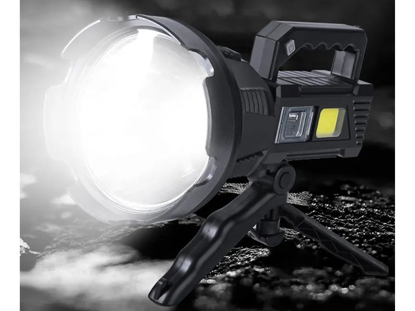 Linterna reflector tripode cree led xhp50 cob