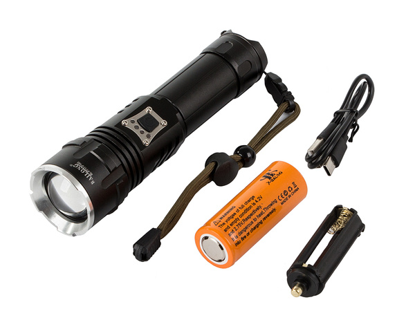 Linterna táctica militar bailong led cree xhp160