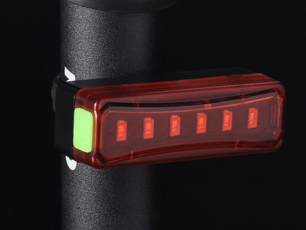 Luz led trasera bicicleta usb luz bicicleta