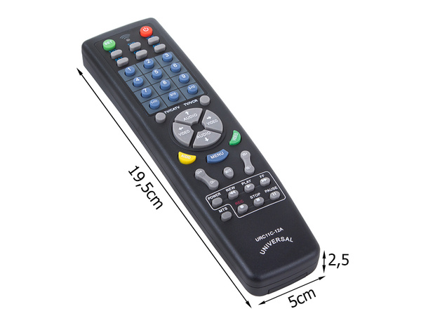 Mando a distancia universal multifuncion tv audio video