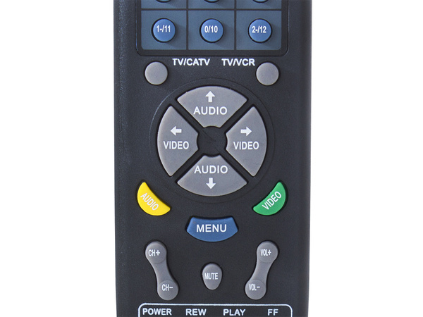 Mando a distancia universal multifuncion tv audio video