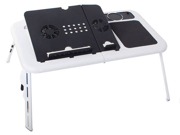 Mesa para portátil e-table mesilla de noche plegable