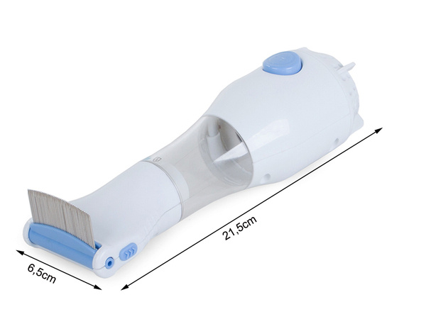Peine piojos liendres filtro eléctrico aspiradora