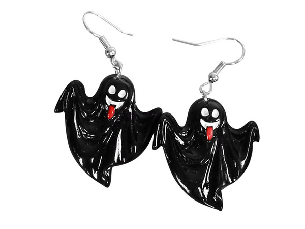 Pendientes de halloween fiesta de halloween fantasma calabaza ojo de caramelo