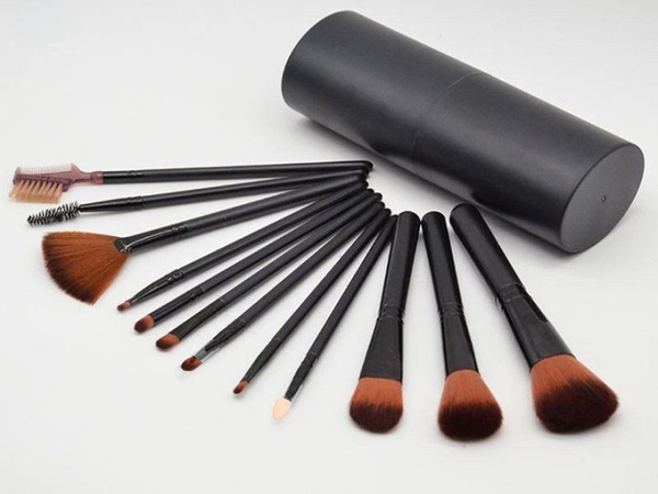 Set de brochas de maquillaje profesional 12 piezas