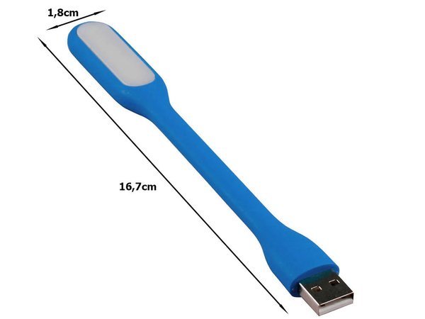 Silicona usb lámpara para pc portátil 6 led fuerte