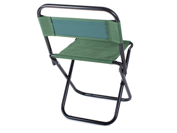 Silla de turismo plegable con respaldo